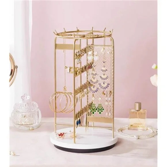 Homde Jewelry Stand Large for Dresser: Earring Necklace Organizer for modern - Picture 2 of 7